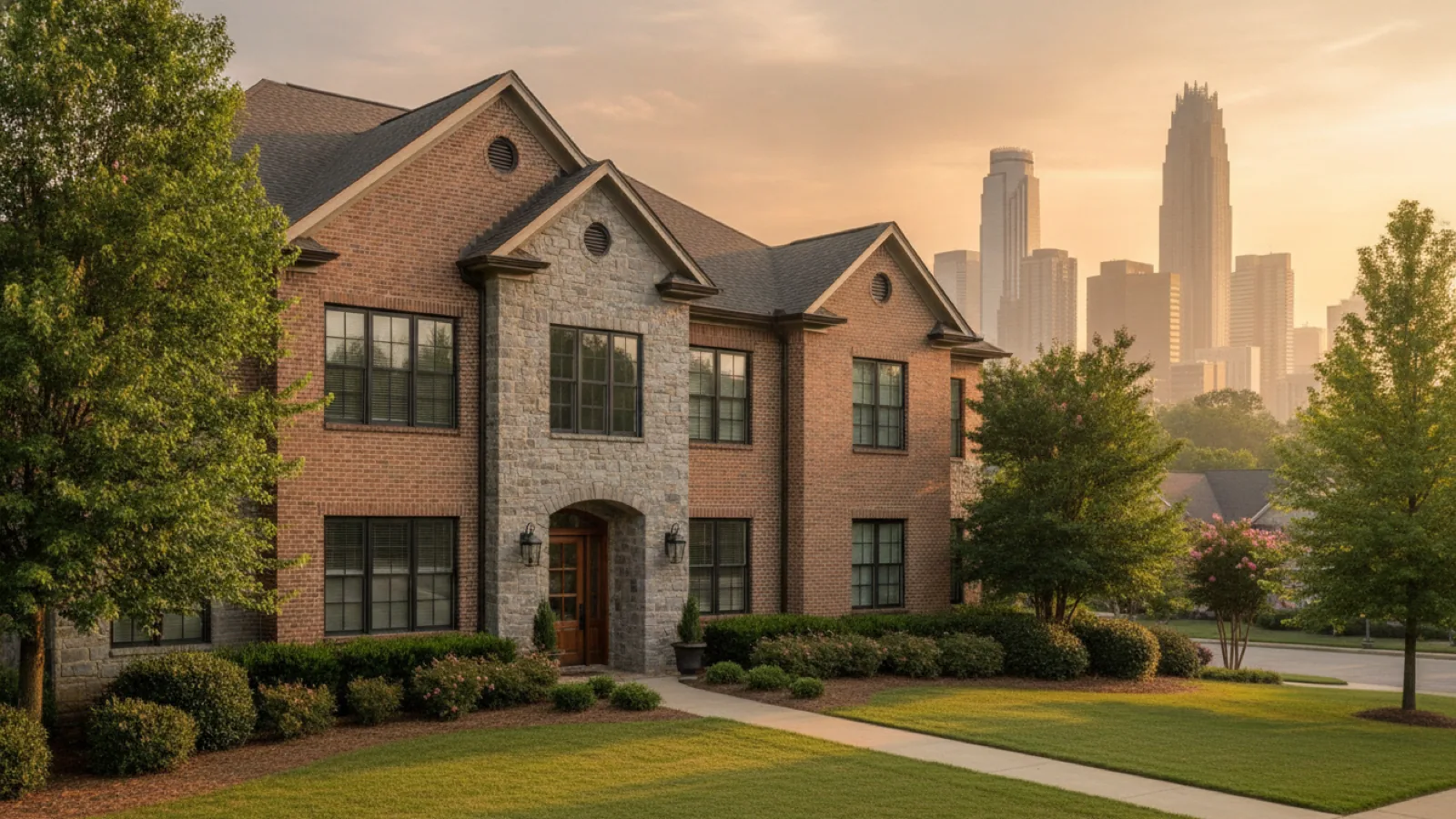 A Charlotte rental property overseen locally for an out-of-state owner