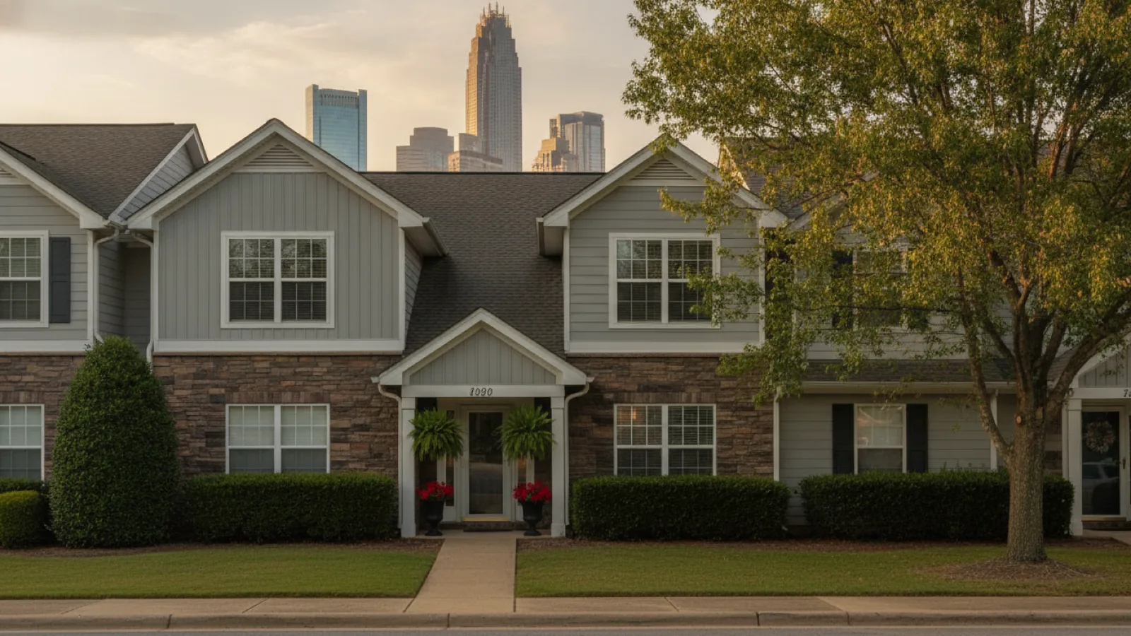 Well-maintained Charlotte rental home managed by BlueView Realty